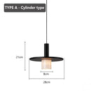 Modern Minimal Art LED Marble Square Chandelier Hanging Lamp for Home Decor by Ljojo