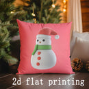 Christmas Cartoon Pillow Covers by Ljojo - Festive Home Decor for Sofa, Bedroom & Car
