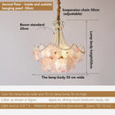Crystal Snow Petals Chandelier | Modern Luxury Living Room Lighting by Ljojo