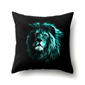Lion Pattern Polyester Cushion Cover by Ljojo - Home decoration Pillow Cover