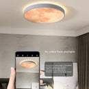 Ljojo Modern Ceiling Light Moon Lamps for Bedroom Decor Hallway Kitchen Living Room