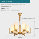 LED Chandelier Pendant Light Modern Nordic Retro Dining Room Decor Ljojo