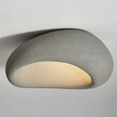 Wabi Sabi Resin Ceiling Lamp Surface Mounted Led DownLight for Bedroom by Ljojo