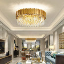 Ljojo Luxury LED Crystal Chandelier Ceiling Light for Modern Living Room