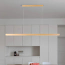 Modern Wooden Pendant Light LED Hanging Lamp for Kitchen Island by Ljojo