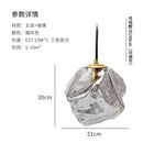 Ice Cube Lava Chandelier Pendant Light Adjustable Three Colors Modern Restaurant Bar Bedroom by Ljojo