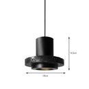Black Volcanic Stone Pendant Light for Restaurant Bar Cafe | Ljojo