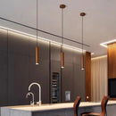 Ljojo LED Pendant Lamp for Office, Dining Room, Hotel - Cylindrical Tube Design