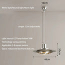 Ljojo Minimalist Multi Layered UFO LED Pendant Light for Living Room - Modern Aluminum Chandelier