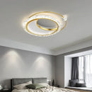 Ljojo LED Round Gold Ceiling Light - Modern Luxe Nordic Style