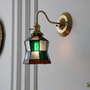Ljojo Luxe Tiffany Living Room American Retro All Copper Wall Light