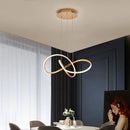 Dining Room Chandelier Modern Nordic Minimalist Living Room Pendant Lighting Office LED Hanging Lamp by Ljojo