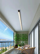 Ljojo Long Strip LED Ceiling Lights for Balcony, Aisle, Bedroom, and Kitchen