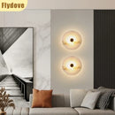 Ljojo Marble Wall Lamp - Modern Luxury for Living Room, Bedroom, and Hallway
