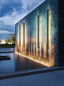 IP65 Modern Outdoor LED Wall Lamp for Porch Garden Staircase, Ljojo Linear Strip Lighting