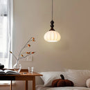 French Medieval Fabric Chandelier Retro Style Bar Hanging Lamp for Bedroom by Ljojo