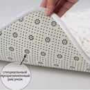 Ljojo Marble White Gold Bath Mat - Non-Slip Shower Carpet