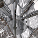 Ljojo Luxury Ceiling Pendant Lights LED Chandeliers for Duplex Staircase & Living Room