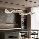 Modern Acrylic Streamer Led Pendant Lights for Living Dining Room Chandelier by Ljojo