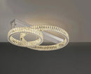 Luxury Crystal LED Ceiling Hanging Lamp High-end Living Room Villa Pendant Light Ljojo