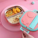 Ljojo Kids Insulated Stainless Steel Bento Box with Sections