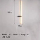 LED Wall Lights Modern Aluminium Sconce Home Decor by Ljojo - Indoor Lighting Art