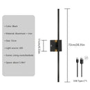 Ljojo LED Rechargeable Wall Light with Wireless Remote Control for Bedroom & Bathroom Lighting