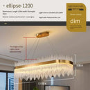 Ljojo Luxe Crystal Pendant Light for Living Room Dining Bedroom