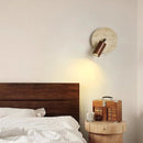 Ljojo LED Wall Lamp Bedroom Bedside Up Down Rotate Stair Light