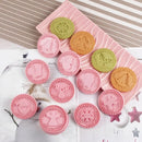 Ljojo 3D Can Sauce Sandwich Cookies Mold for Baking - Cookie Press Stamp Cutter