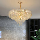 French High-end LED Crystal Chandeliers - Luxury Pendant Lights for Home Decor by Ljojo