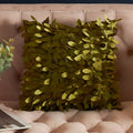 Ljojo 3D Leaves Cushion Cover Sofa Living Room Decor Pillow Cover