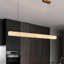 Ljojo Marble Chandelier: Elegant Pure Copper Lighting for Home Decor