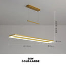 Nordic Led Chandeliers Modern Pendant Light for Living Room by Ljojo