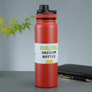 Ljojo 24H Insulated Stainless Steel Water Bottle with Handle, BPA-Free Sports Thermos