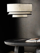Nordic Fabric Ceiling Pendant Lamps Modern Bedroom Chandelier by Ljojo