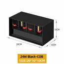 Aluminum LED Wall Lamp Outdoor Waterproof IP65 Porch Garden Light 12W24W Living Room Street Lighting by Ljojo