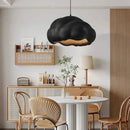 LED Hanging Lamp Nordic Bird's Nest Resin Chandelier for Living Rooms by Ljojo