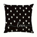 Ljojo Little Angel Love Arrow Pillowcase: Home Room Sofa Cushion Cover Gift