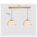 Designer Glass Chandelier for Bedroom and Dining Room | Interior Lighting by Ljojo