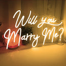 Ljojo™ Neon Light Proposal, Illuminated Logo, Wedding & Engagement Decoration