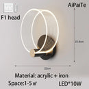 LED220V Scandinavian luxury chandelier living room, acrylic lustre for Bedroom Kitchen by Ljojo