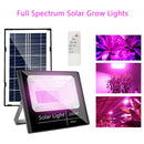 Ljojo™ 200W Full Spectrum LED Solar Grow Light for Indoor Outdoor Plants