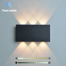 Ljojo LED Wall Lamp with Touch Control & Three Colors