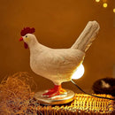 Funny Easter Chicken Night Light Lamp Decorative Simulated Animal Home Decor Ljojo