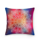 Ljojo Mandala Decor Cushion Cover - Exotic Style Sofa Pillowcase, 45X45CM