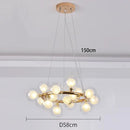 Ljojo LED Pendant Chandeliers for Modern Home Decor Lighting