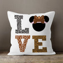 Ljojo LOVE Print Cushion Cover for Home Decor