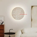 23cm Rotundity Natural Stone LED Wall Lamp for Bedside: Artistic Home Decoration - Warm Light