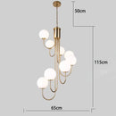 Ljojo LED Pendant Chandelier for Modern Home Decor and Indoor Lighting